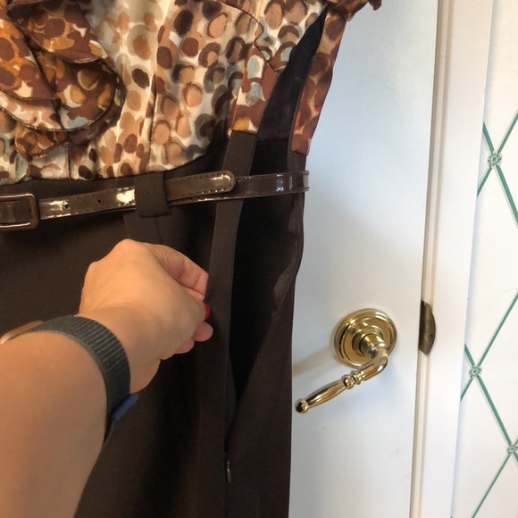 Voir Voir Womens belted, short sleeve dress. - Picture 9 of 12